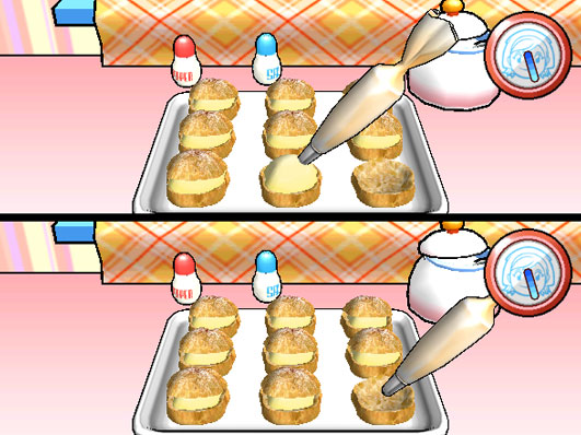 Cooking Mama Wii two player screenshot