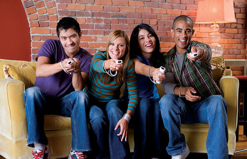 Wii group shot